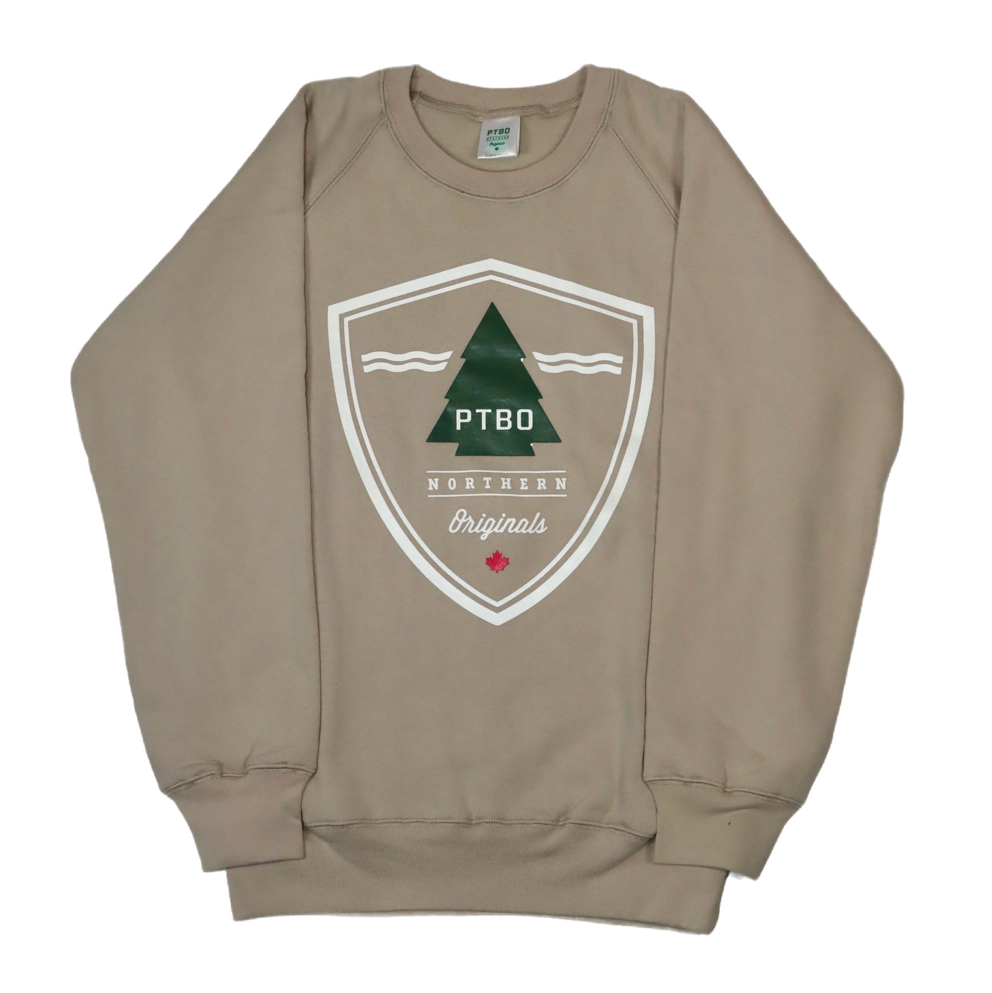 PTBO - Original Crest Crewneck Sand