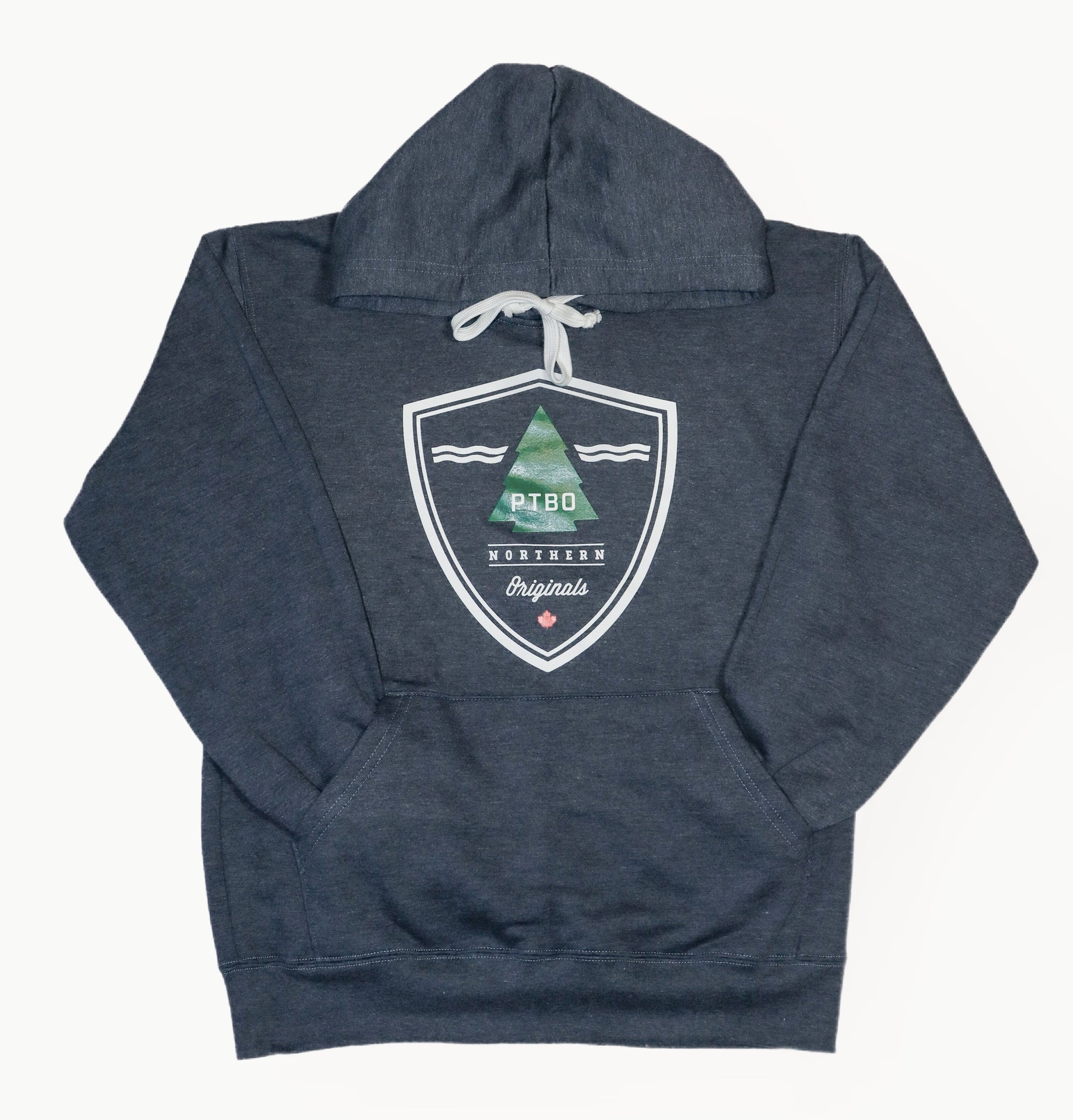 PTBO - Original Crest Hoodie Heather Blue