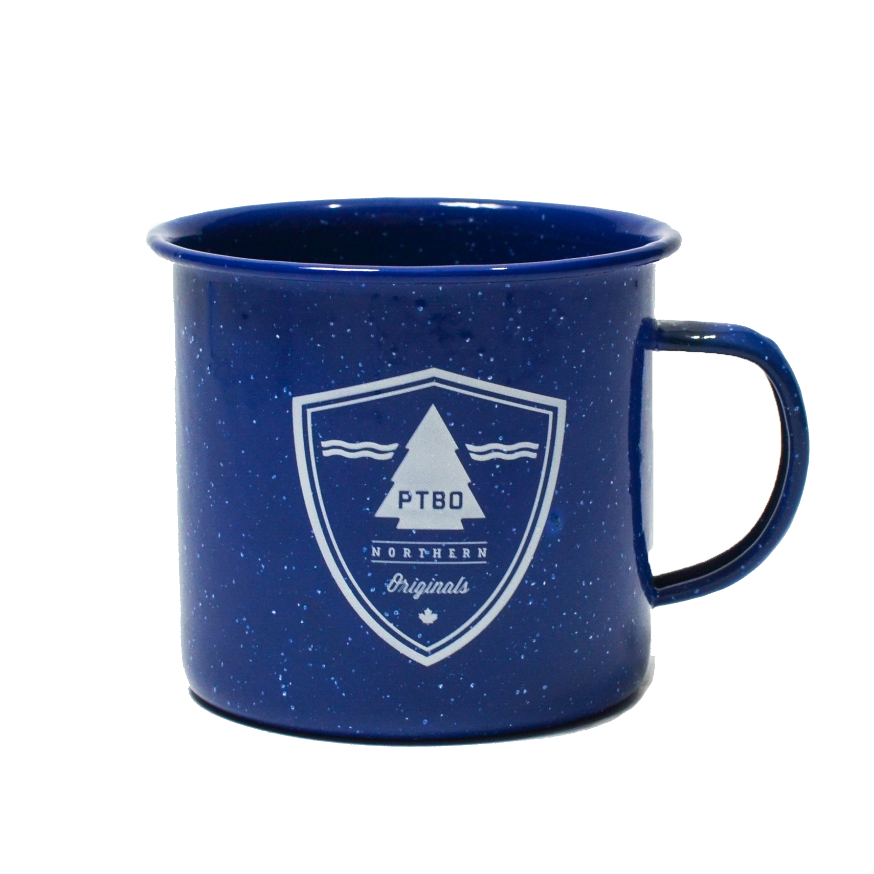 PTBO - Crest Enamel Camping Mugs