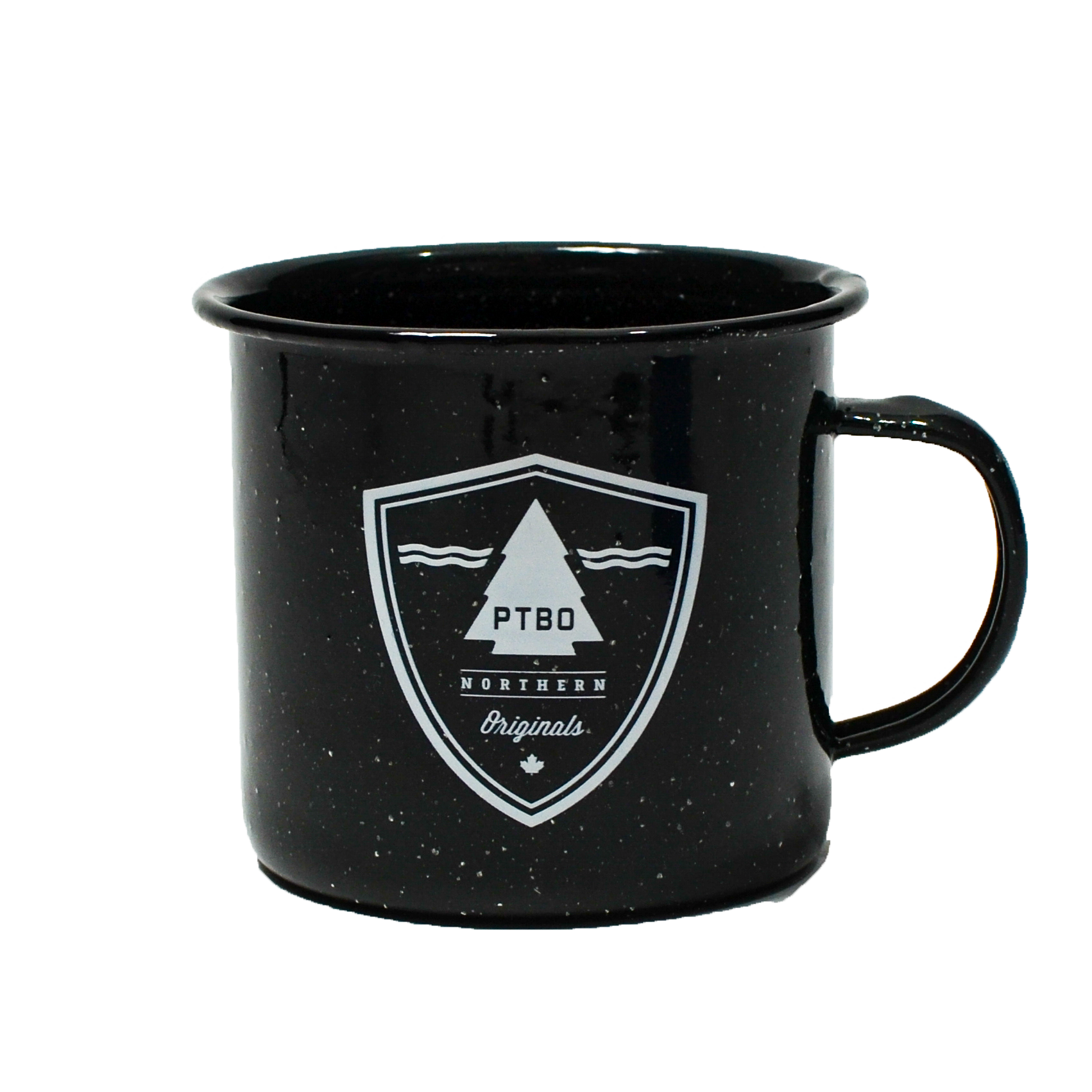 PTBO - Crest Enamel Camping Mugs