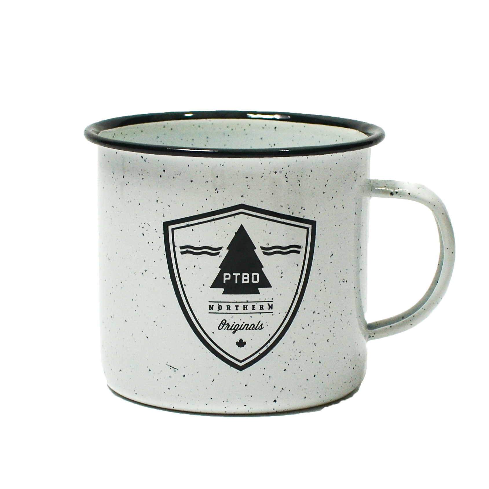 PTBO - Crest Enamel Camping Mugs