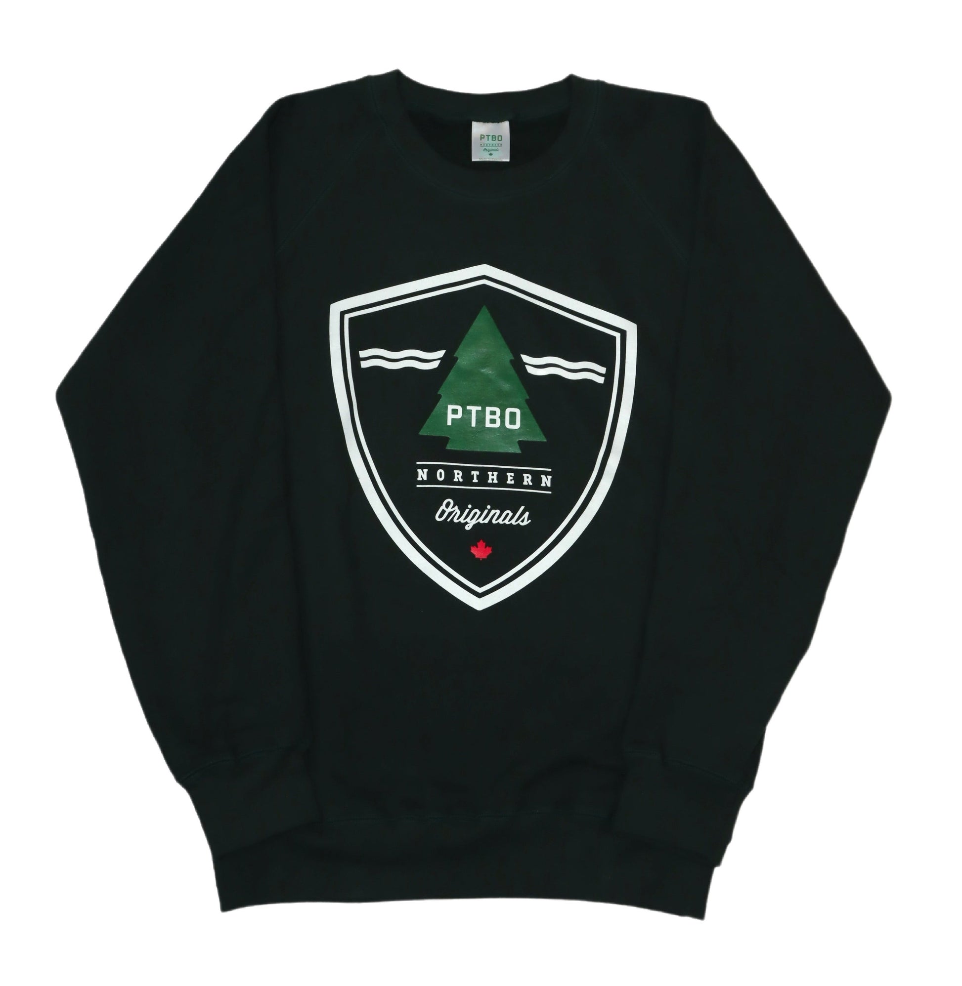 PTBO - Original Crest Crewneck Forest Green