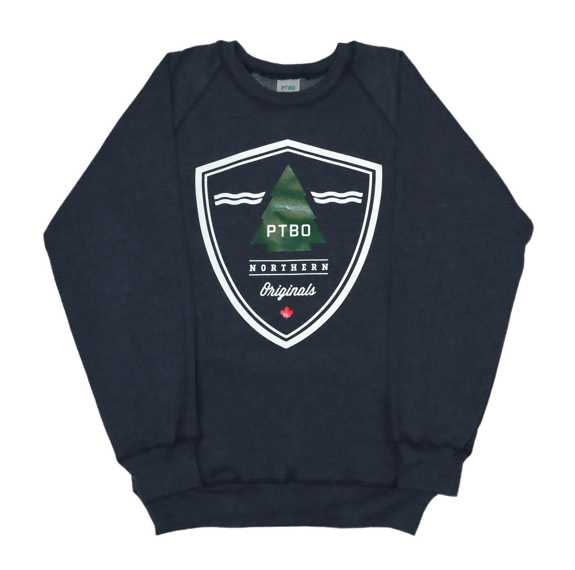 PTBO - Original Crest Crewneck Heather Blue