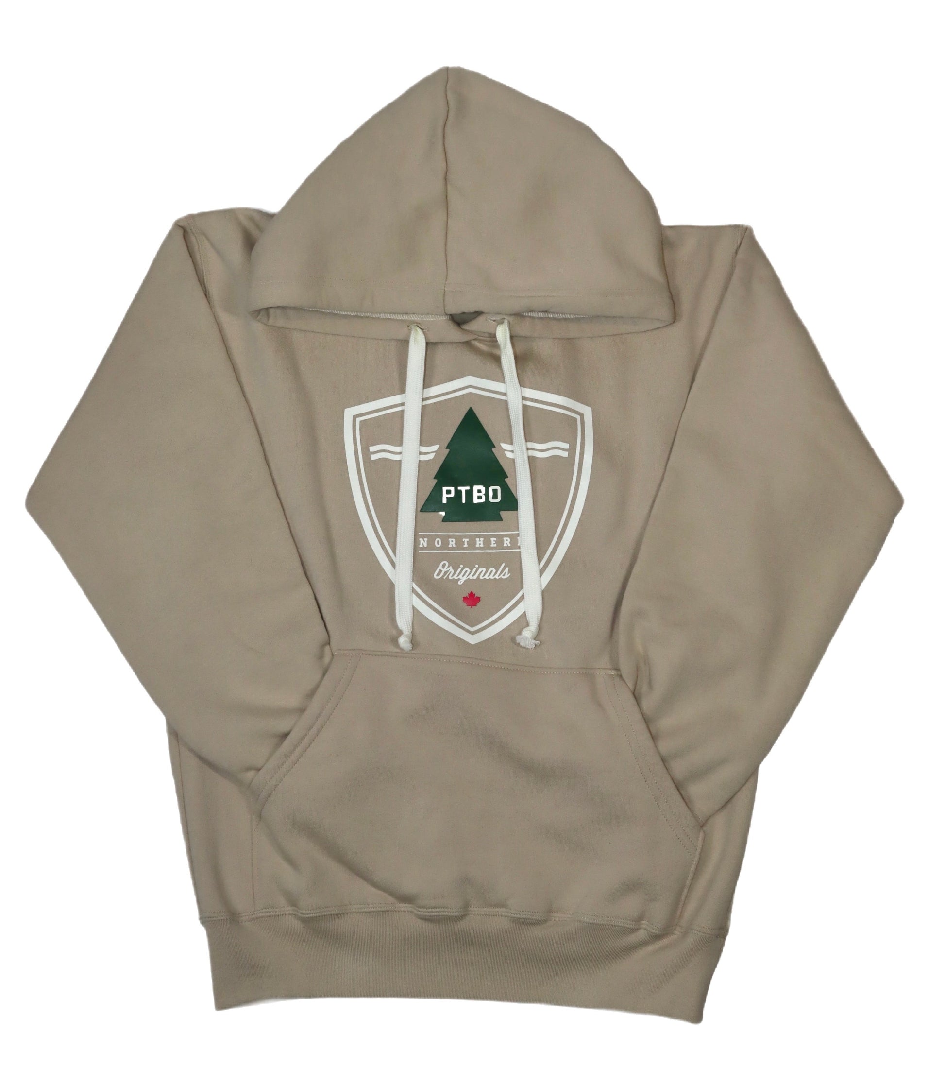 PTBO - Original Crest Hoodie Sand