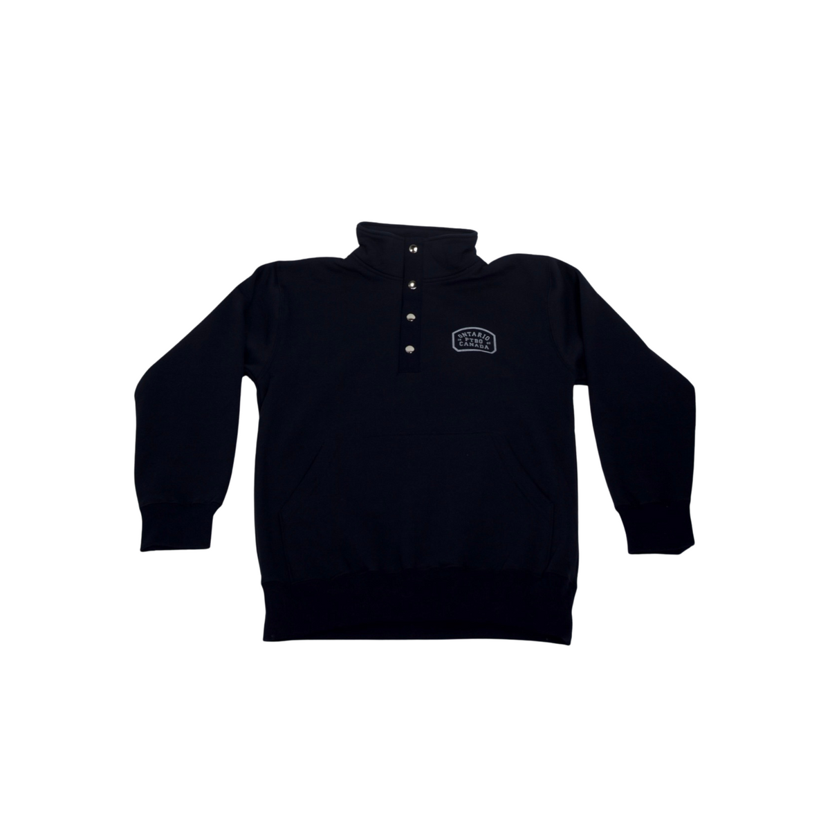 PTBO - 1/4 Button Fleece Outdoor Quarter Navy Blue