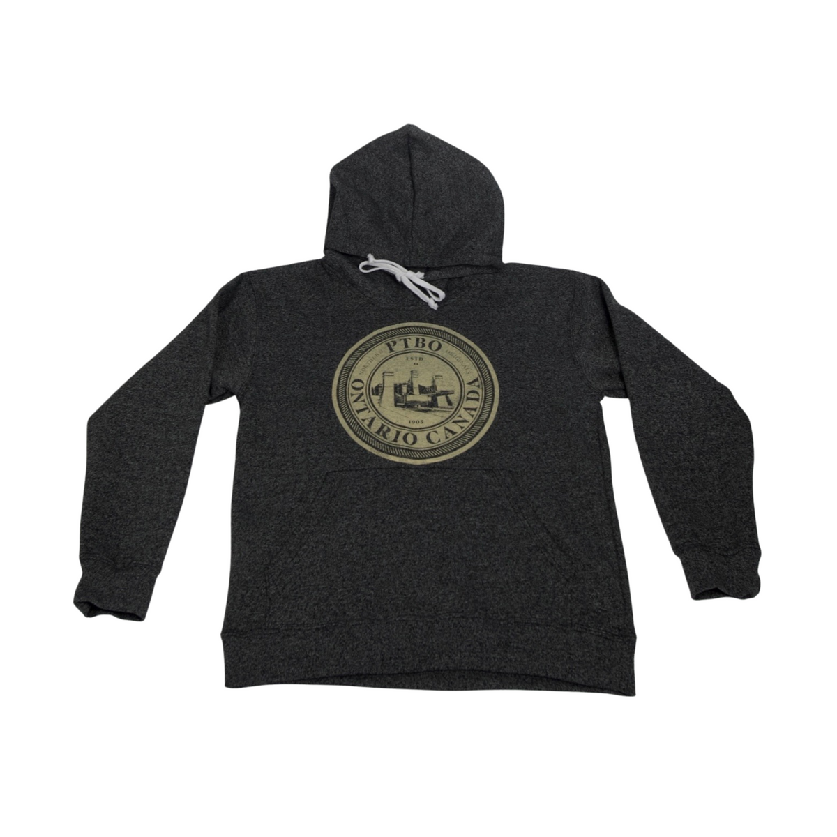 PTBO - Pullover Souvenir Lock Hoodie Pepper Salt Charcoal