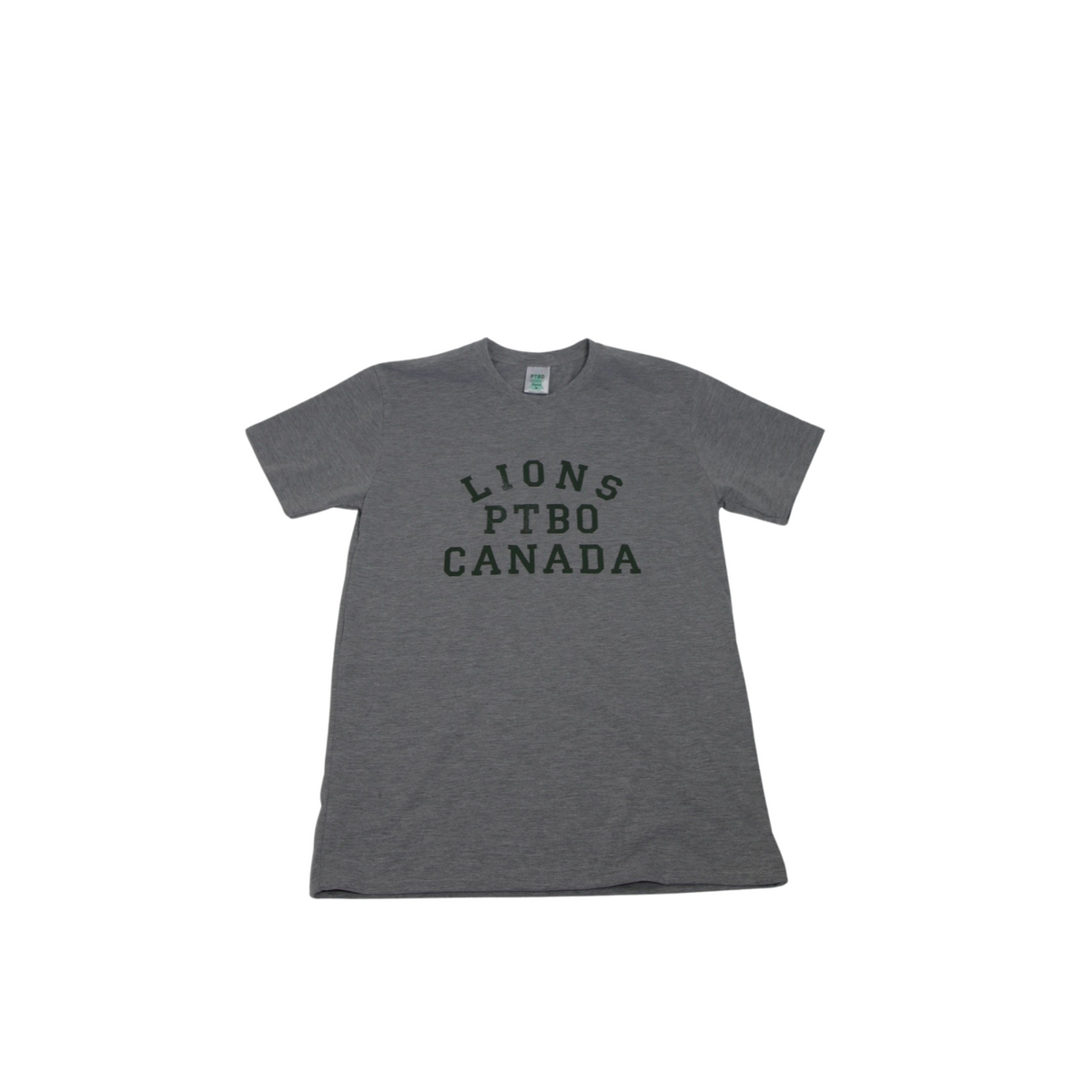 PTBO - Short Sleeve Heathered Shirt Lions Athletic Grey