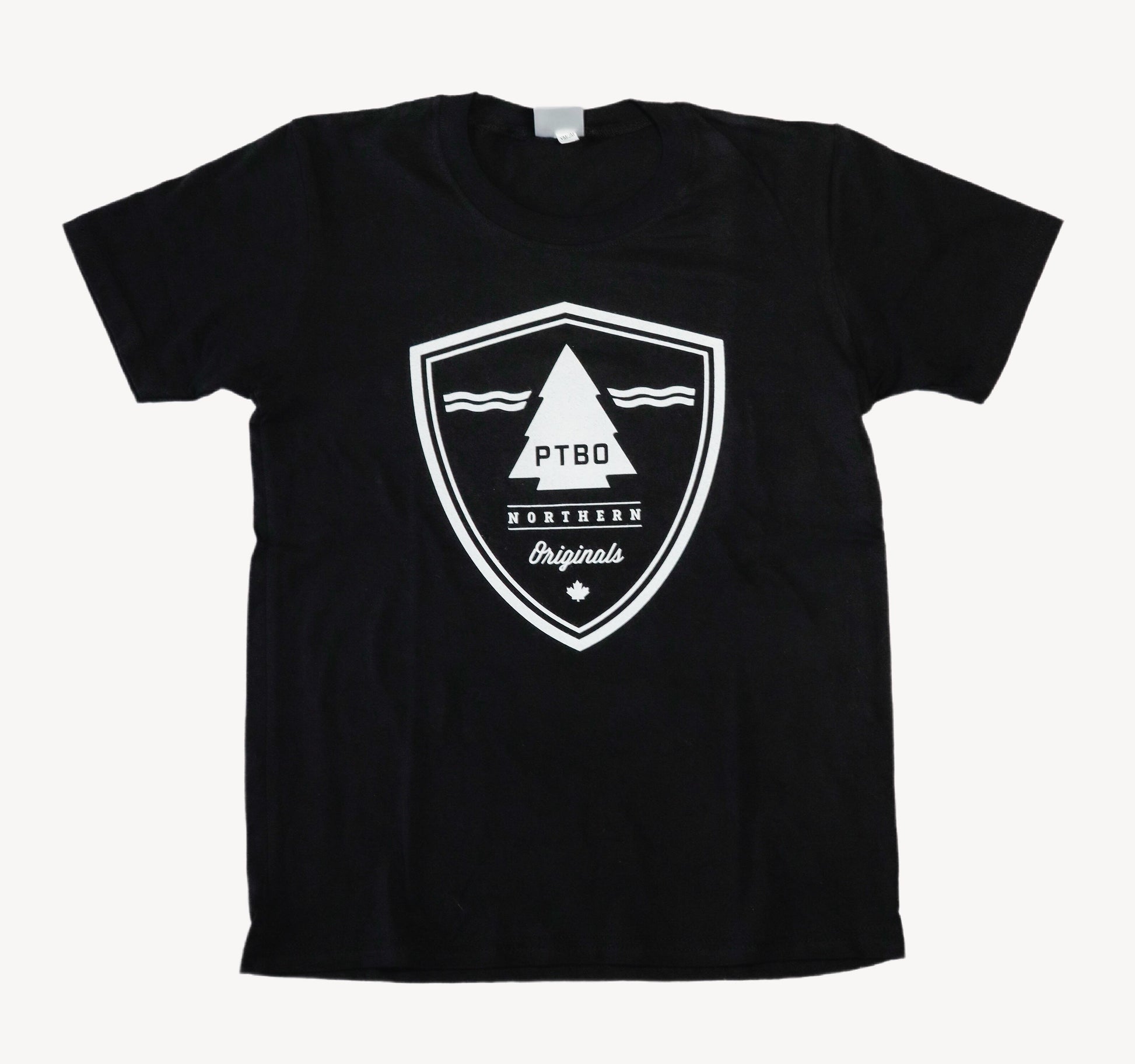 PTBO - Kids Crest Tee Black