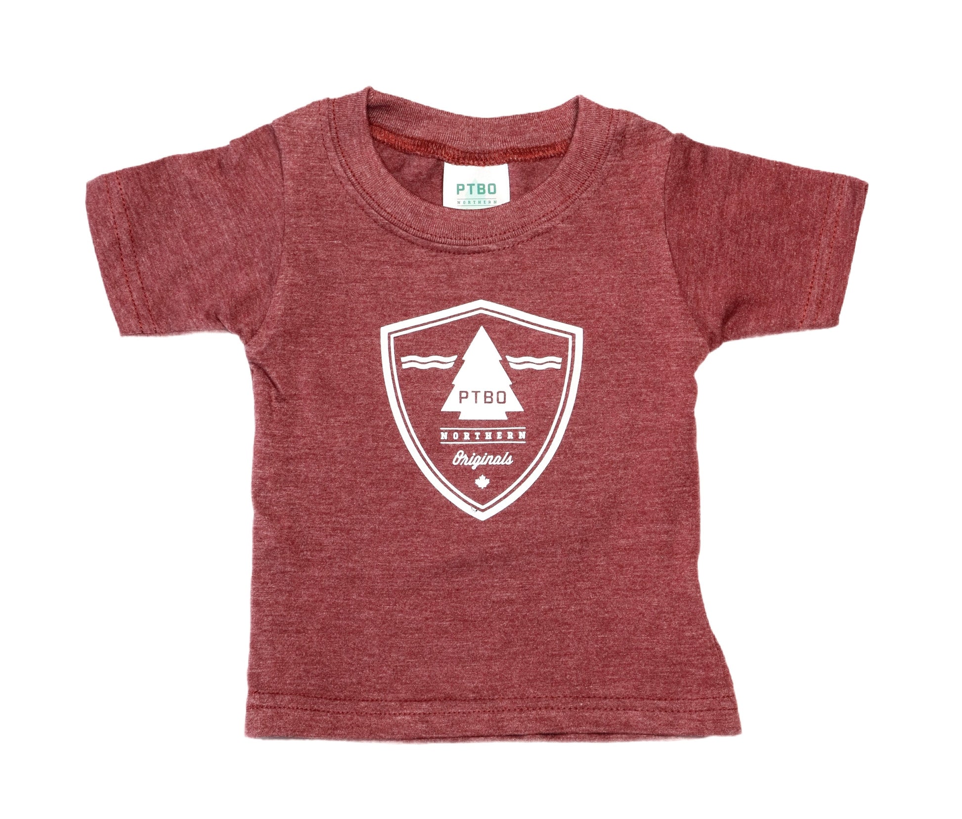 PTBO - Kids Crest Tee Wine