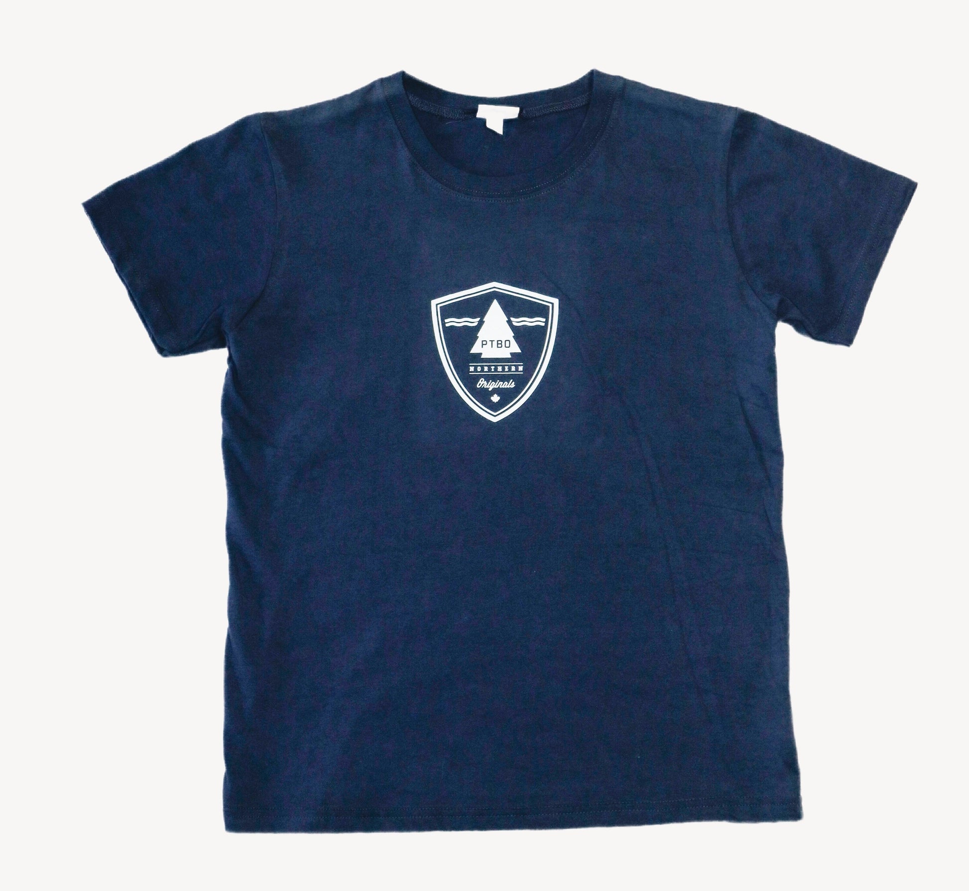 PTBO - Kids Crest Tee Navy
