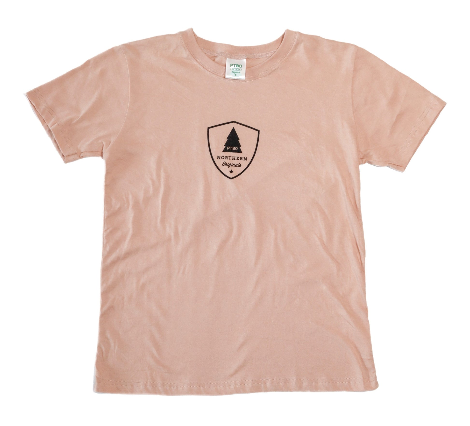 PTBO - Kids Core Crest Tee Rose