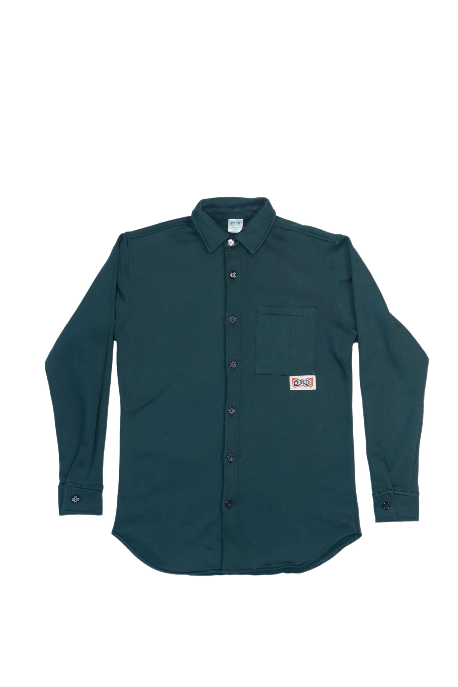 PTBO - Fleece Workwear Shirt Forest Green