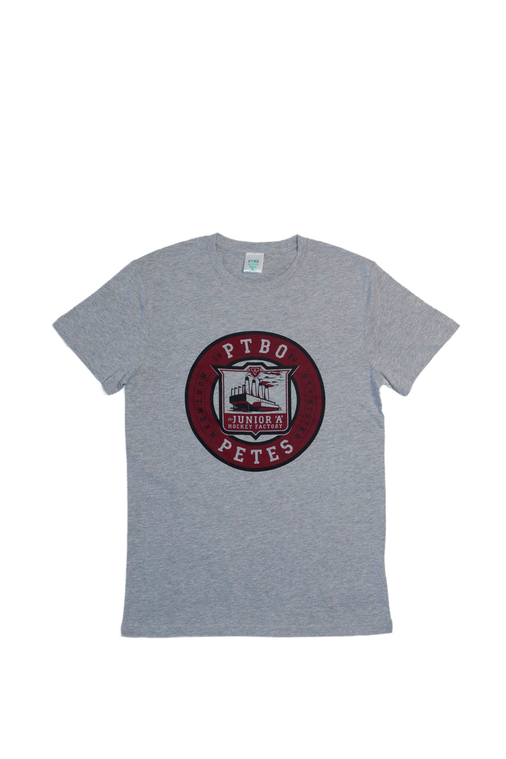 PTBO - Petes Factory Tee Heather Grey