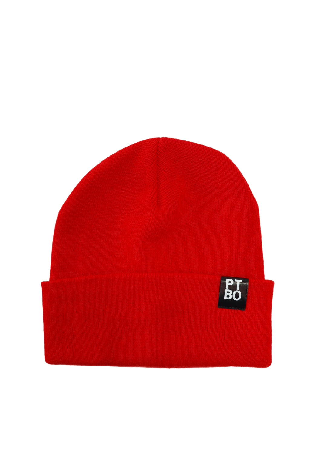 PTBO - Cuff Knit Toque Red