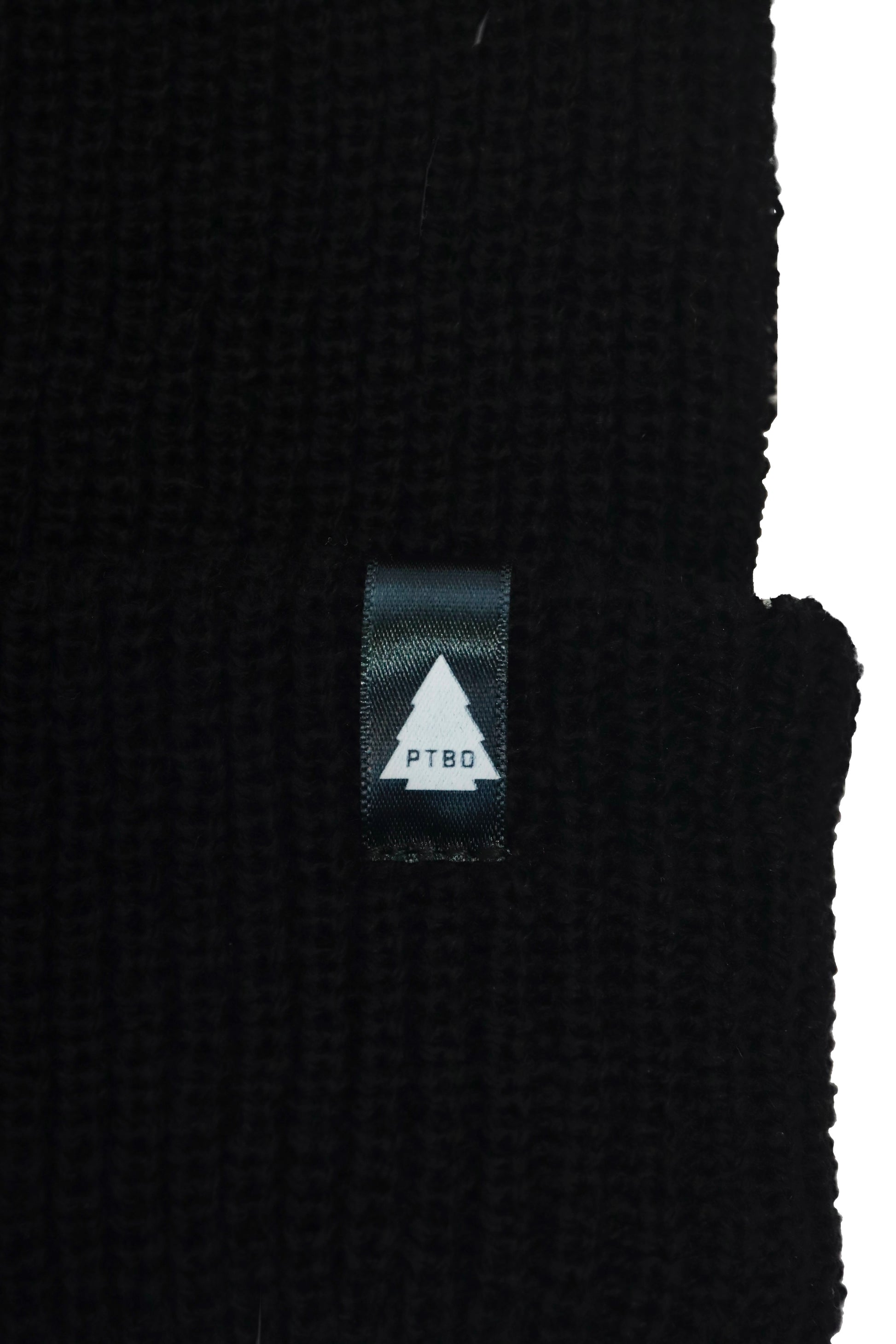 PTBO - Shaker Knit Toque Black