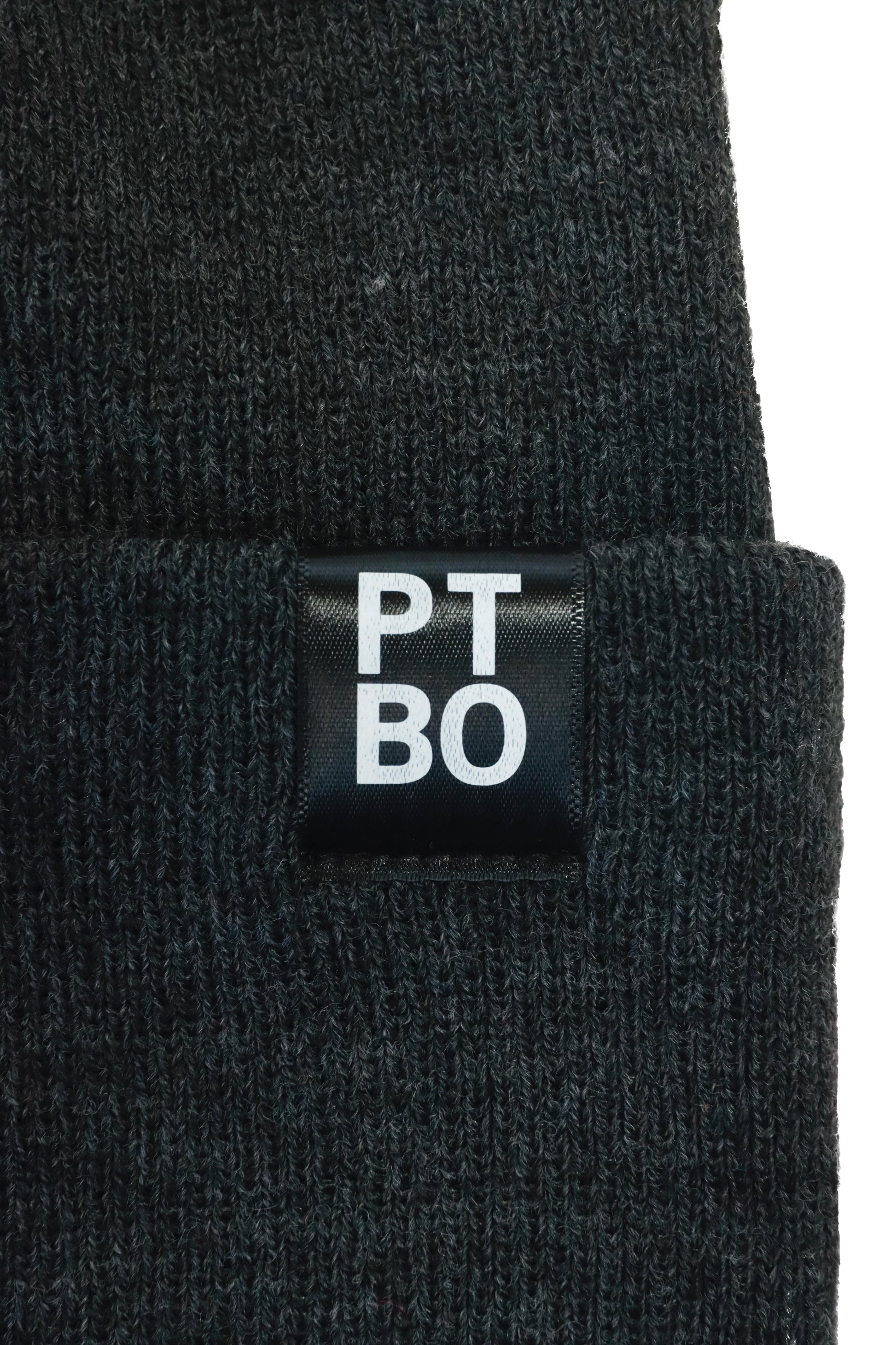 PTBO - Cuff Knit Toque Grey