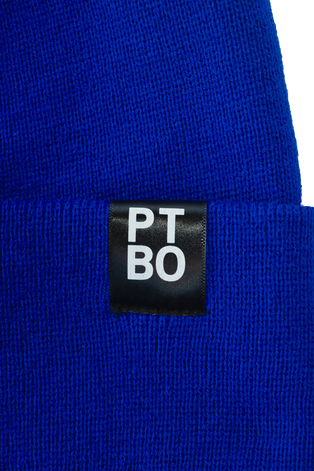 PTBO - Cuff Knit Toque Royal Blue