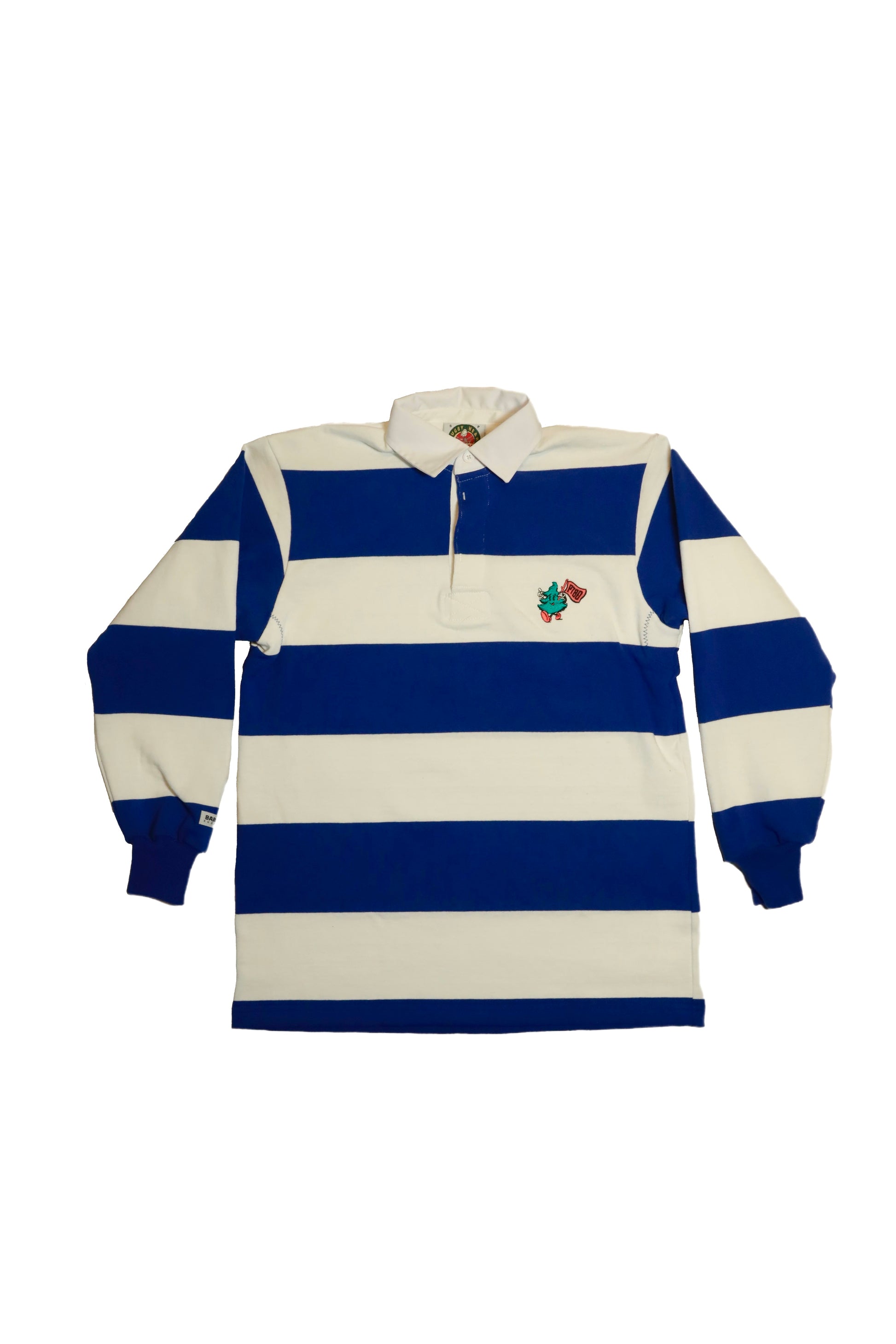 PTBO - Tree Guy Jackson Rugby Shirt Blue/White