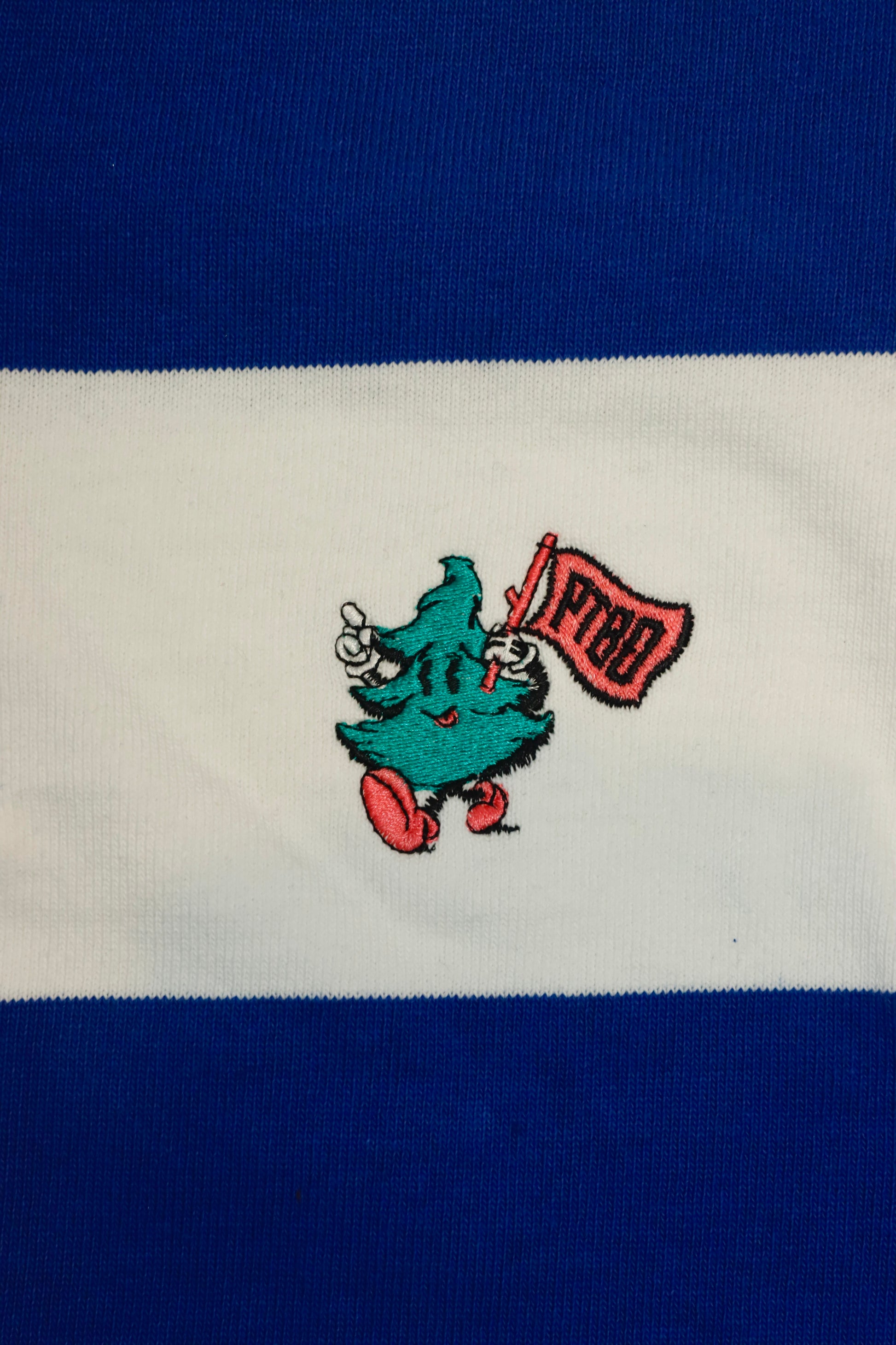 PTBO - Tree Guy Jackson Rugby Shirt Blue/White