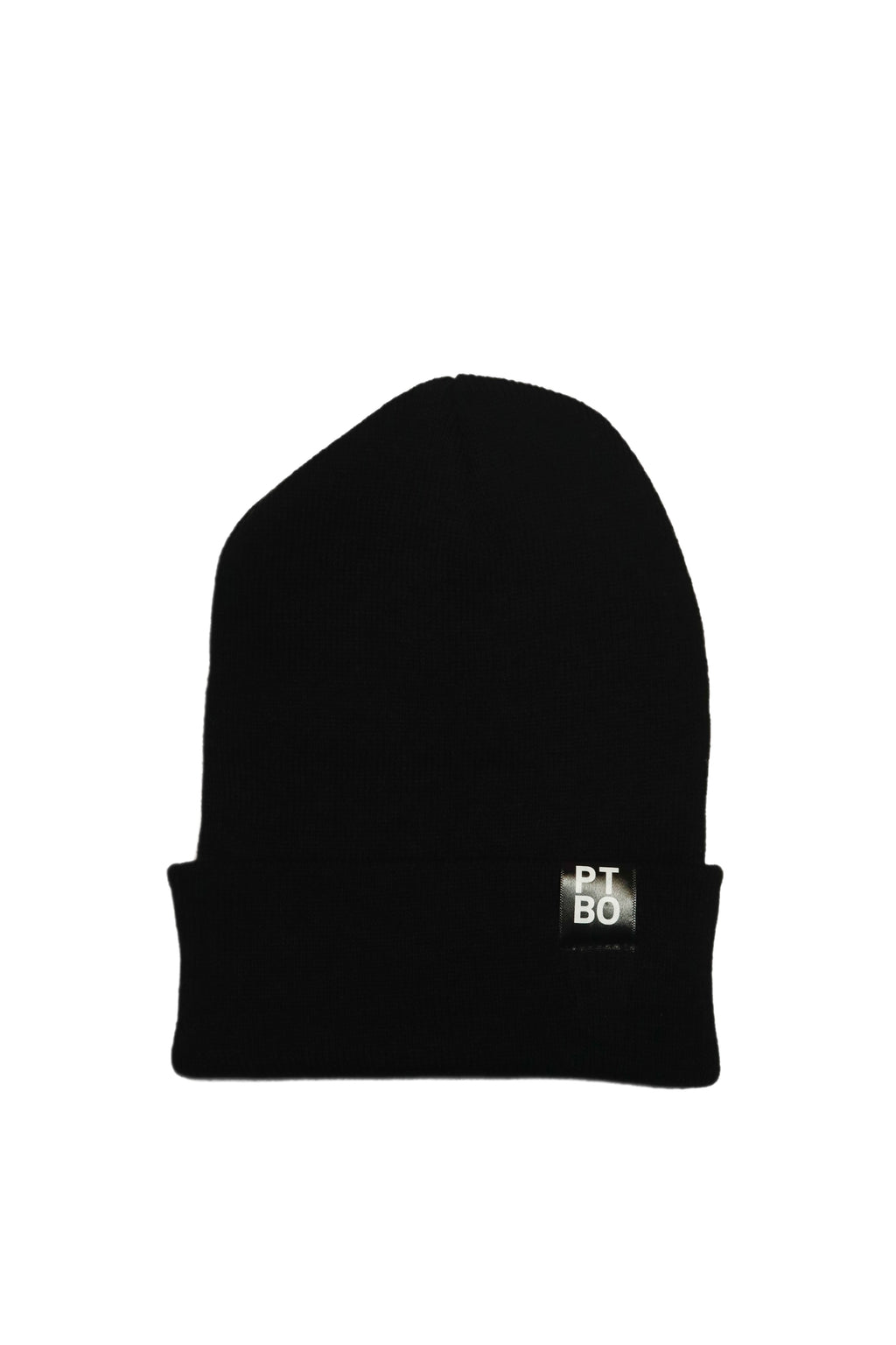 PTBO - Cuff Knit Toque Black