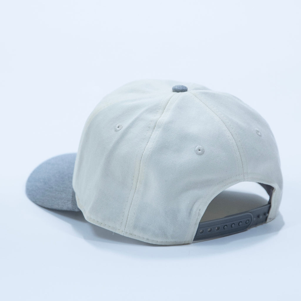PTBO - Cursive Stitched Hat Grey/Cream