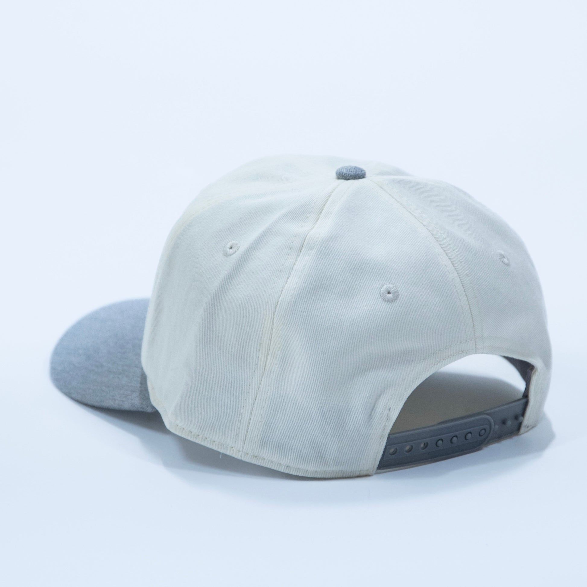 PTBO - Cursive Stitched Hat Grey/Cream