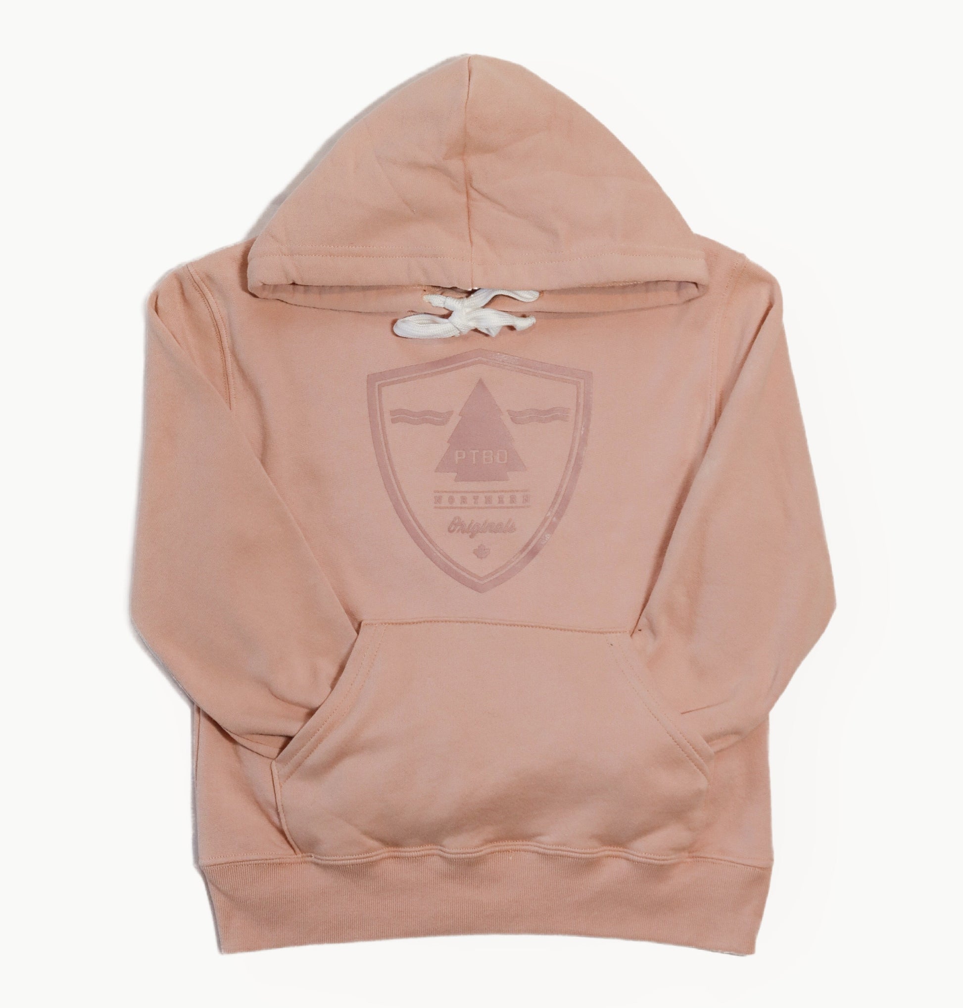 PTBO - Tonal Crest Hoodie Rose