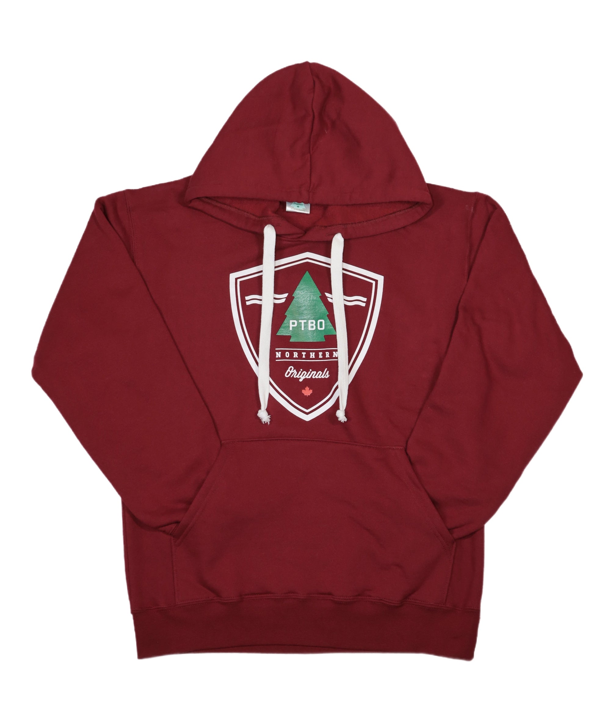 PTBO - Original Crest Hoodie Wine