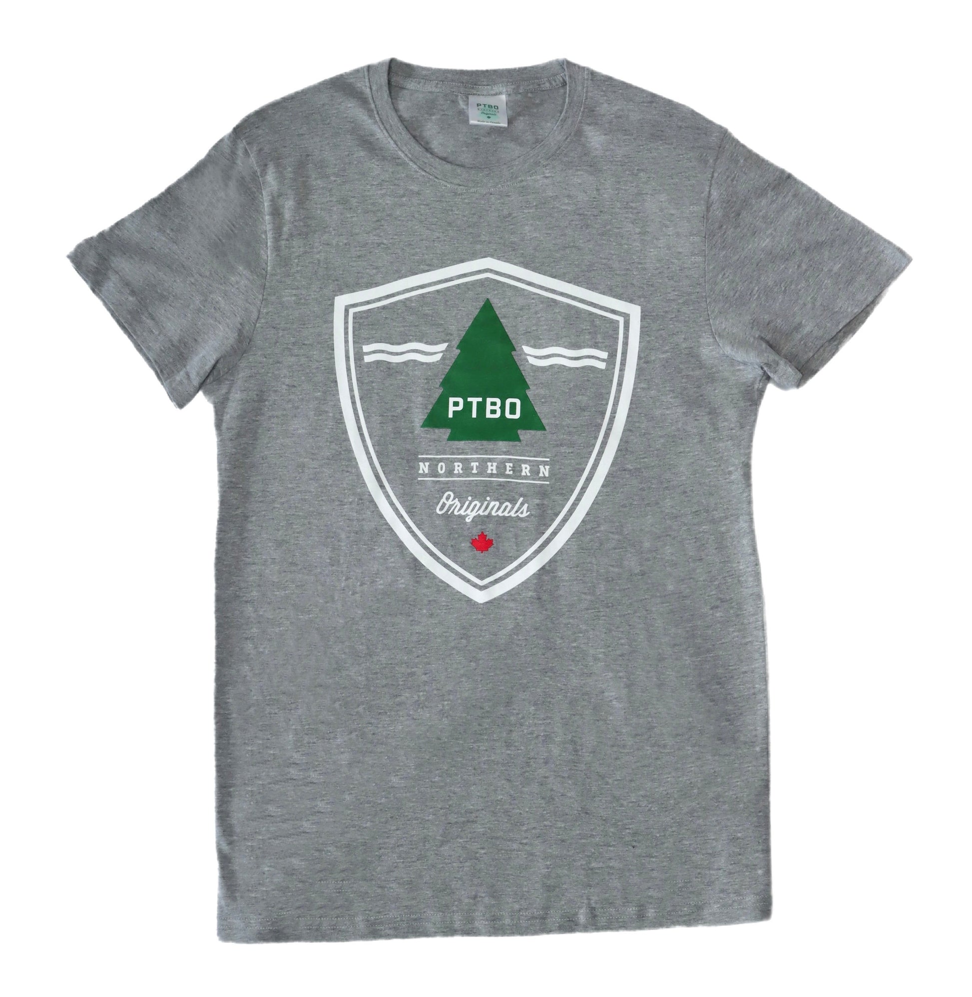 PTBO - Original Crest Tee Heather Grey