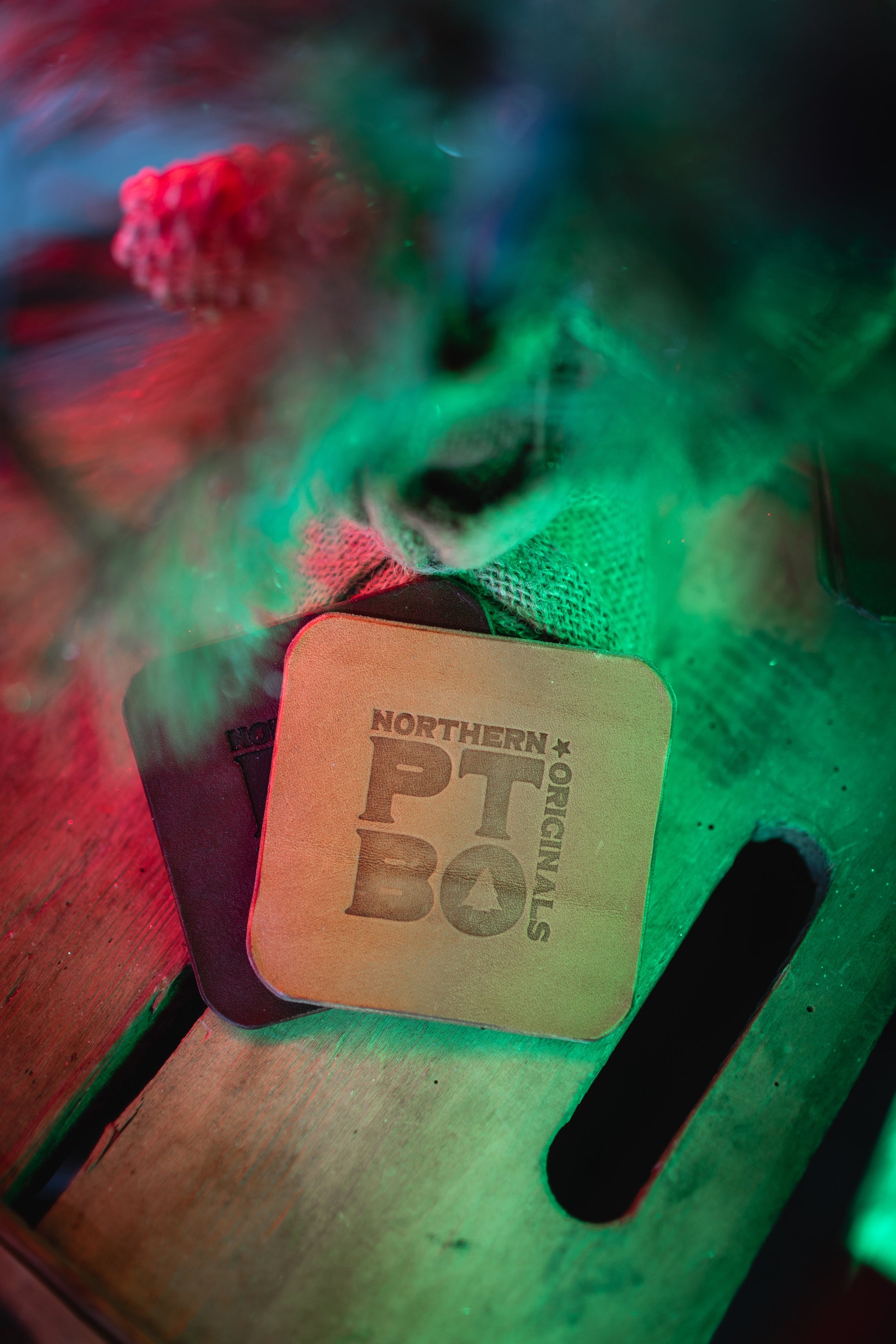 PTBO - Leather Coasters