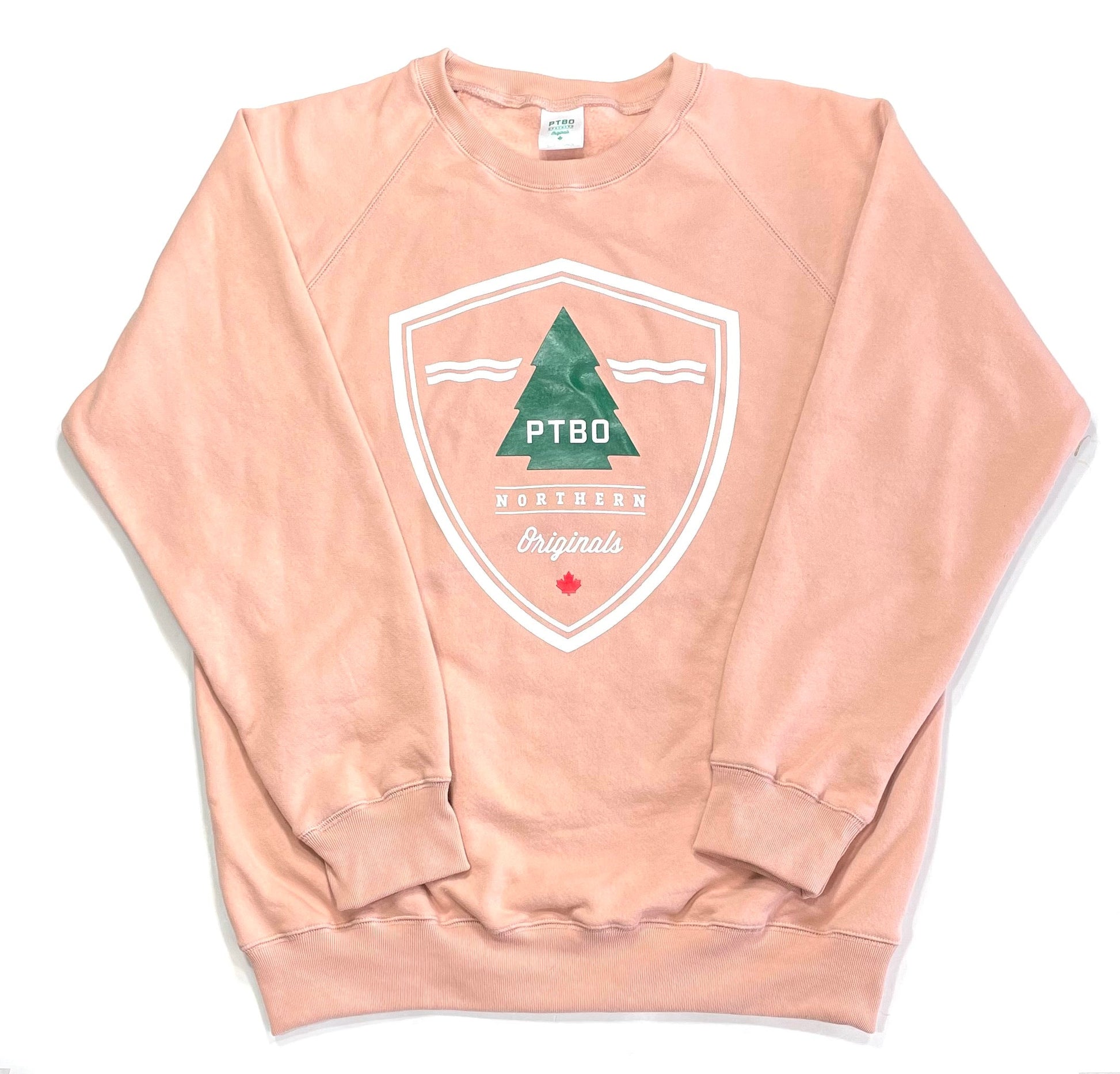 PTBO - Original Crest Crewneck Rose