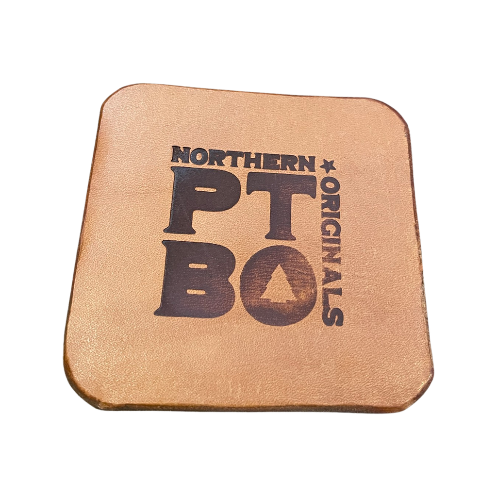 PTBO - Leather Coasters
