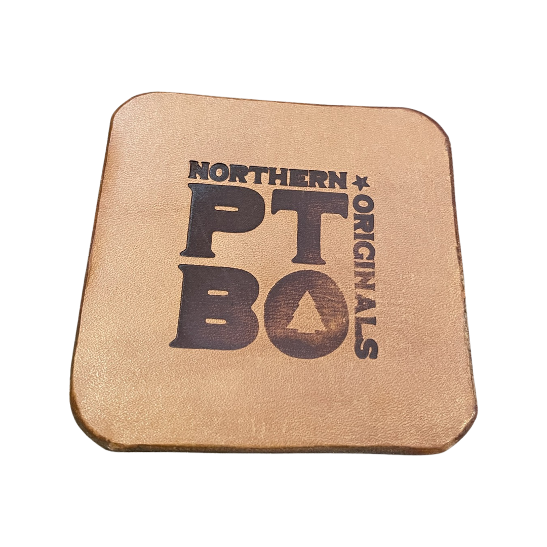 PTBO - Leather Coasters