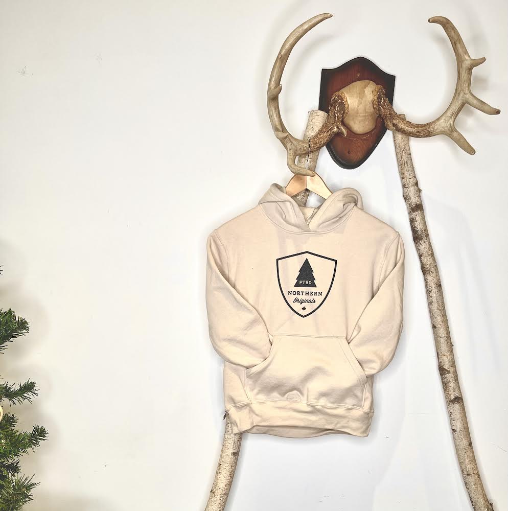 PTBO - Kids Core Crest Hoody Sand